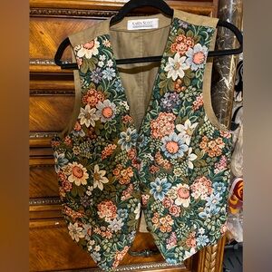 Karen Scott Vintage Floral Vest